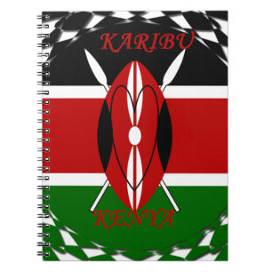Hakuna matata Karaibu Kenya Anteckningsbok