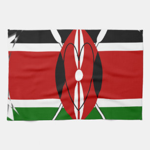 Hakuna matata Karaibu Kenya Kökshandduk