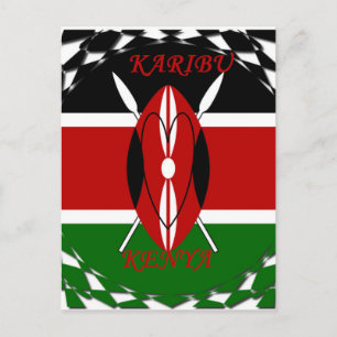Hakuna matata Karaibu Kenya Vykort