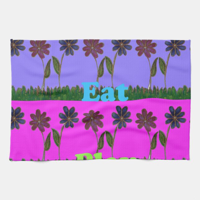 Hakuna Matata Kärlek Eat Play.png Kökshandduk (Horisontell)