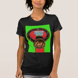 Hakuna Matata Kenya Art Skriv ut T-shirt
