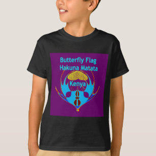 "Hakuna Matata Kenya" Butterfly Art Print/Graphic T Shirt