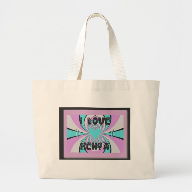 Hakuna Matata Kenya Jumbo Tygkasse (Framsidan)