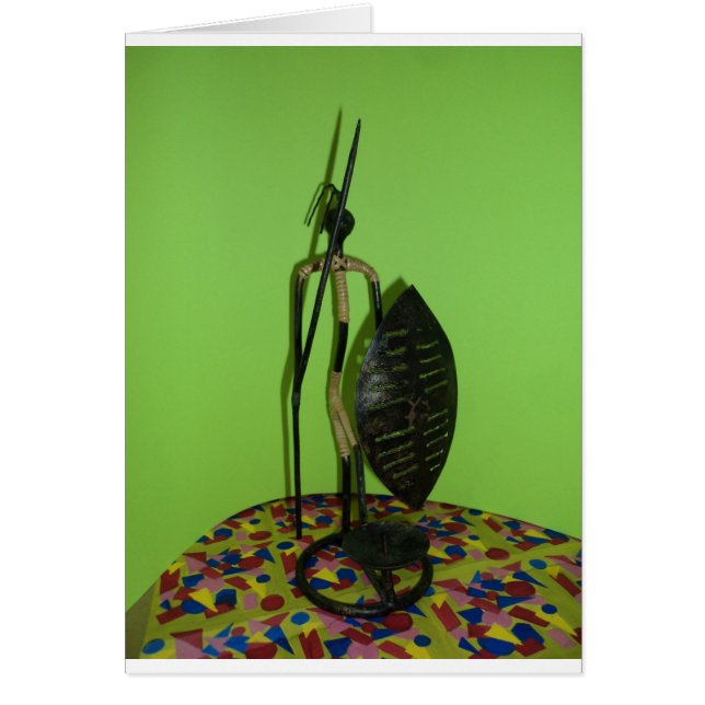Hakuna Matata Kenya Maasai.JPG Hälsningskort (Framsidan)