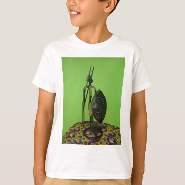 Hakuna Matata Kenya Maasai.JPG T-shirt (Framsida)