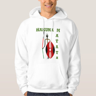 Hakuna Matata Latest Basic Säker Travel Hoodie