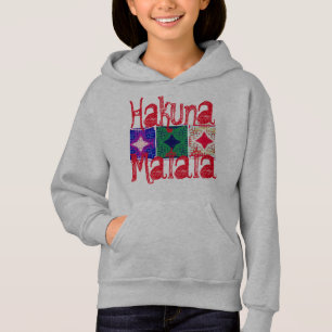 Hakuna matata Latest Coola Graphic Text Art Mönste T Shirt