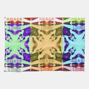 Hakuna Matata lejon-gåva Kökshandduk