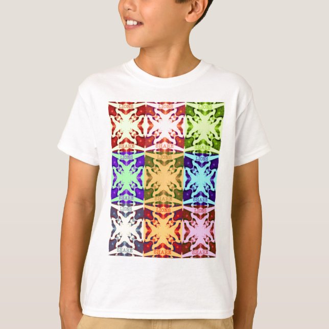 Hakuna Matata lejon-gåva T Shirt (Framsida)
