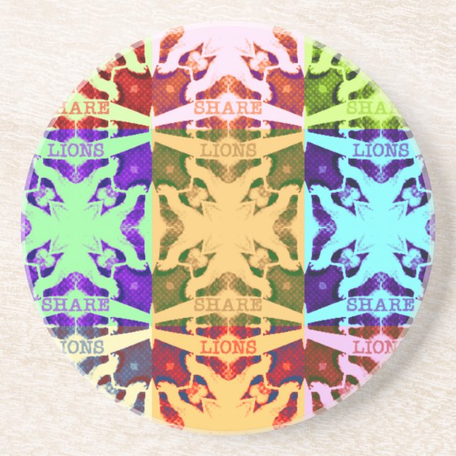 Hakuna Matata lejon-gåva Underlägg (Framsidan)