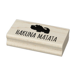 Hakuna Matata Lejon Stämpel