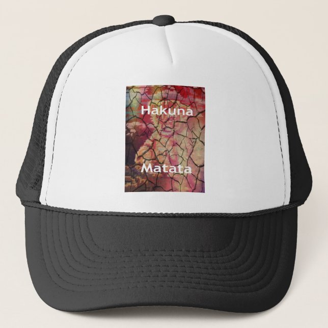 Hakuna Matata Lejon Unge Design Keps (Framsida)