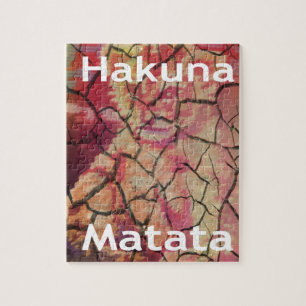 Hakuna Matata Lejonunge Design Pussel
