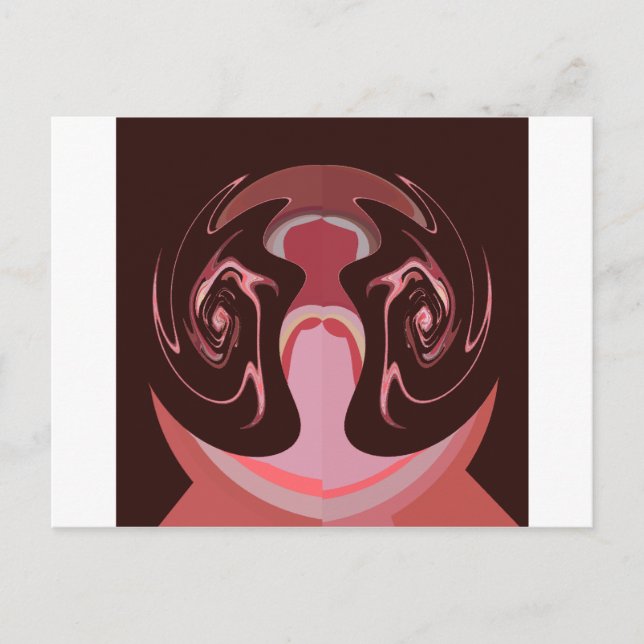 Hakuna matata maskman färg vykort (Framsida)