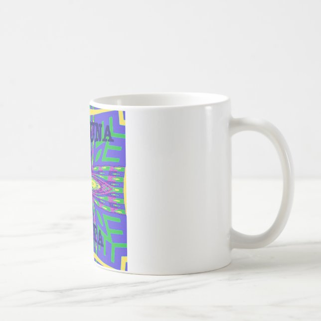 Hakuna matata Mombasa Kanga Kaffemugg (Höger)