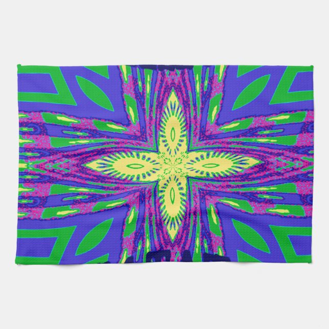 Hakuna matata Mombasa Kanga Kökshandduk (Horisontell)