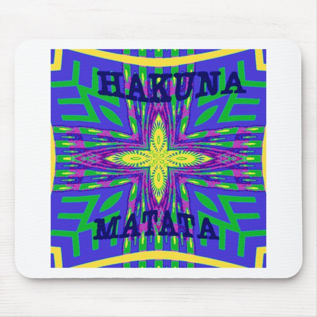 Hakuna matata Mombasa Kanga Musmatta (Framsidan)