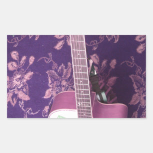 Hakuna Matata Music Mitt blod. Rektangulärt Klistermärke