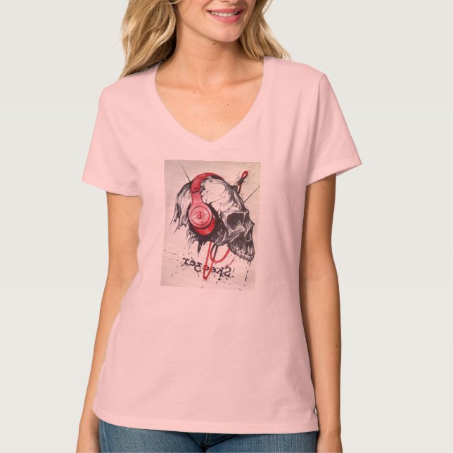 Hakuna Matata No Hustle Anpassningsbar Women's Han T-shirt (Framsida)