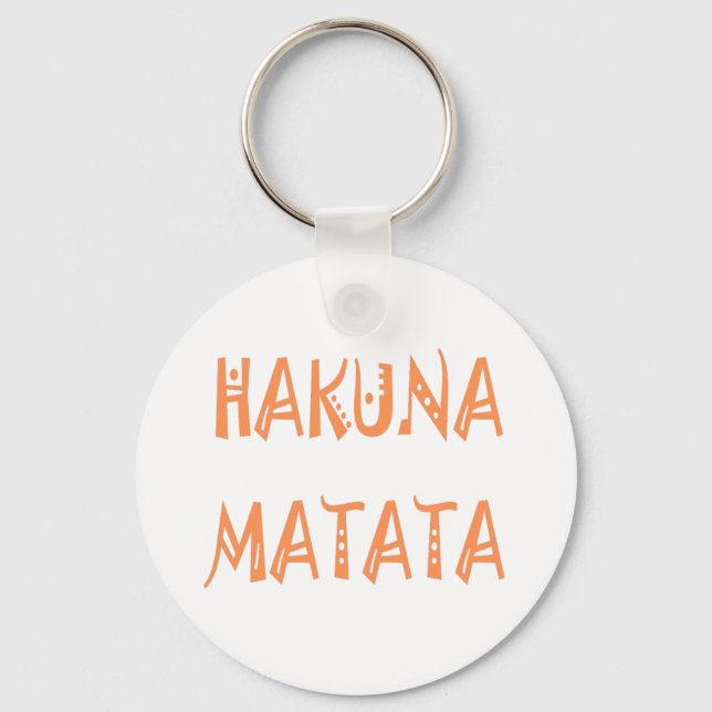 Hakuna Matata Nyckelring (Framsida)