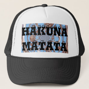Hakuna Matata-presentationer passar perfekt produk Truckerkeps