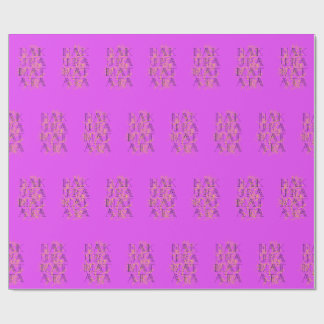 Hakuna Matata Presentpapper
