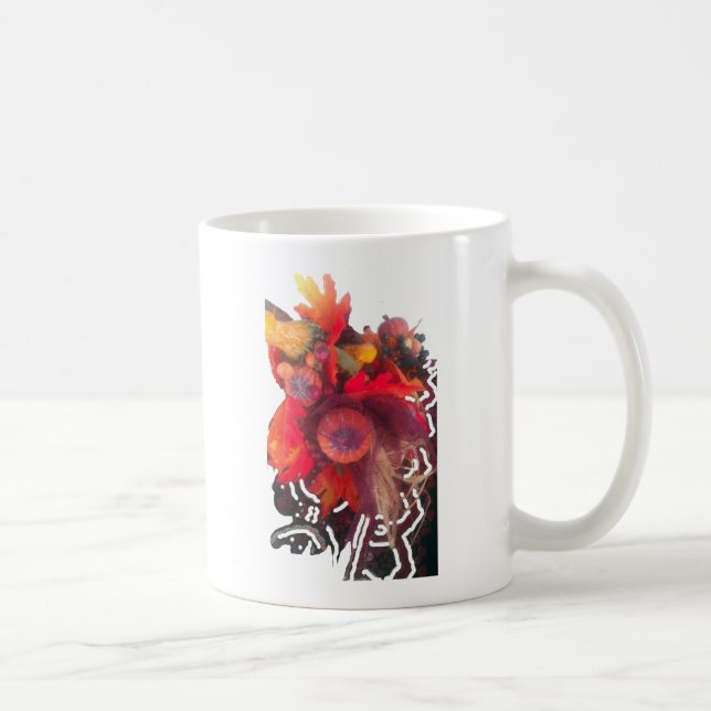 Hakuna Matata Pumkin speciell Gift Fruit Basket.pn Kaffemugg (Höger)