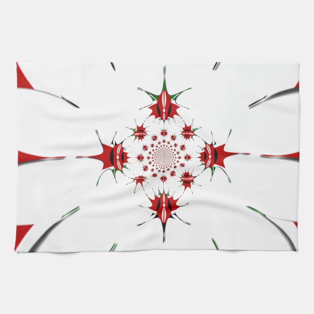 HAKUNA MATATA RED GRÖNT KÖKSHANDDUK (Horisontell)