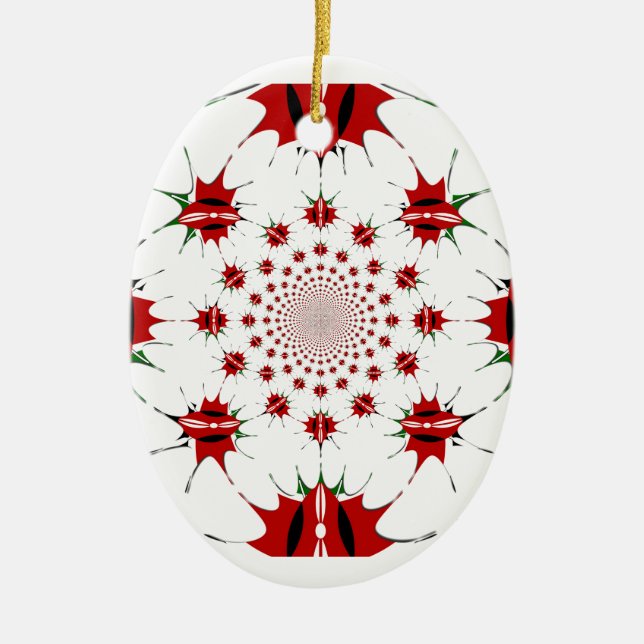 HAKUNA MATATA SHIELD JULGRANSPRYDNAD KERAMIK (Framsidan)