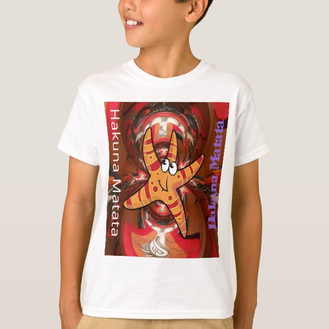 Hakuna Matata Starfish Design Tröja (Framsida)