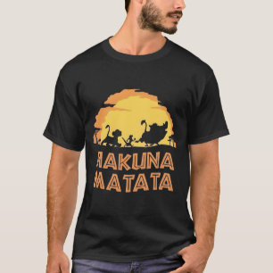 Hakuna Matata Sunset Silhouette T Shirt