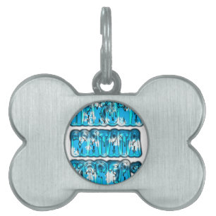 Hakuna Matata Sydkorea Art Print/Graphic Namnbricka Husdjur