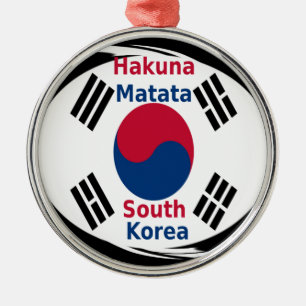 Hakuna Matata Sydkorea Julgransprydnad Metall