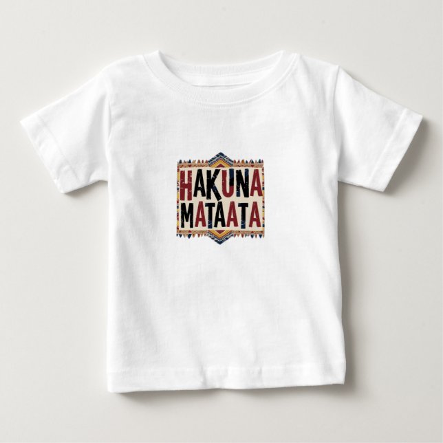 Hakuna Matata T Shirt (Framsida)