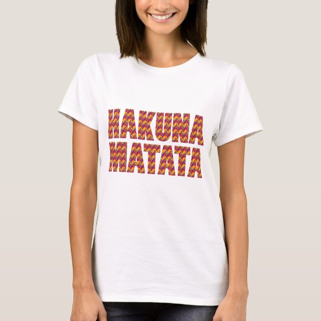 Hakuna Matata T-shirt (Framsida)