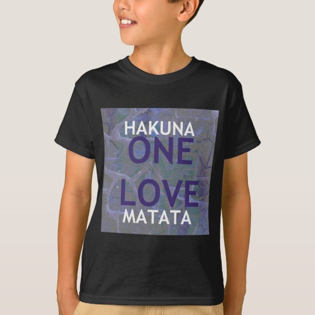 HAKUNA MATATA TEE SHIRT (Framsida)