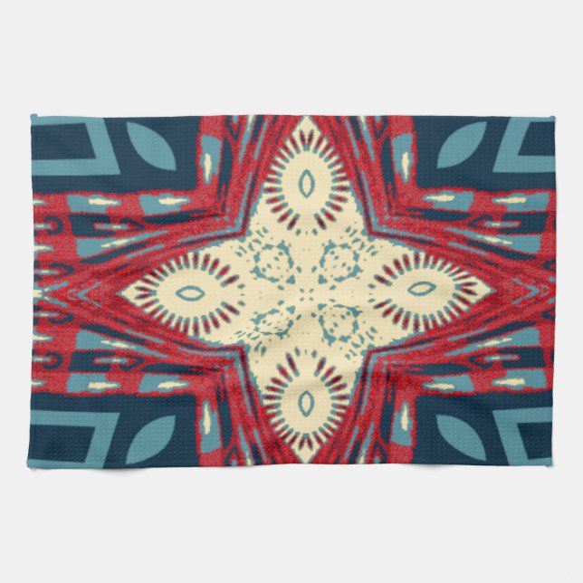 Hakuna Matata Text Hope Abstrakt Art Print Design Kökshandduk (Horisontell)