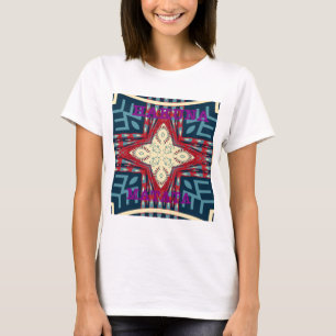 Hakuna Matata Text Hope Abstrakt Art Print Design Tee