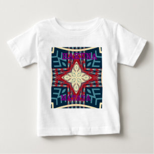 Hakuna Matata Text Hope Abstrakt Art Print Design Tee Shirt