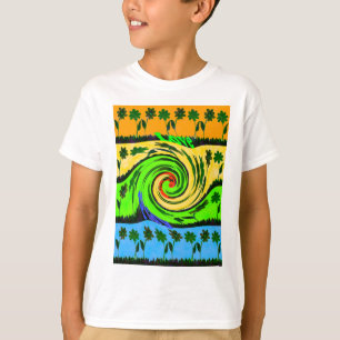 Hakuna Matata Tsunami Kärlek Wave Färg.png T Shirt