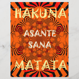 Hakuna Matata Uniquely Exceptionella senaste patte