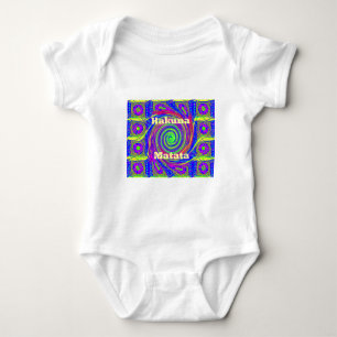 Hakuna Matata - Whirl Design med Vibrant Färg Tee