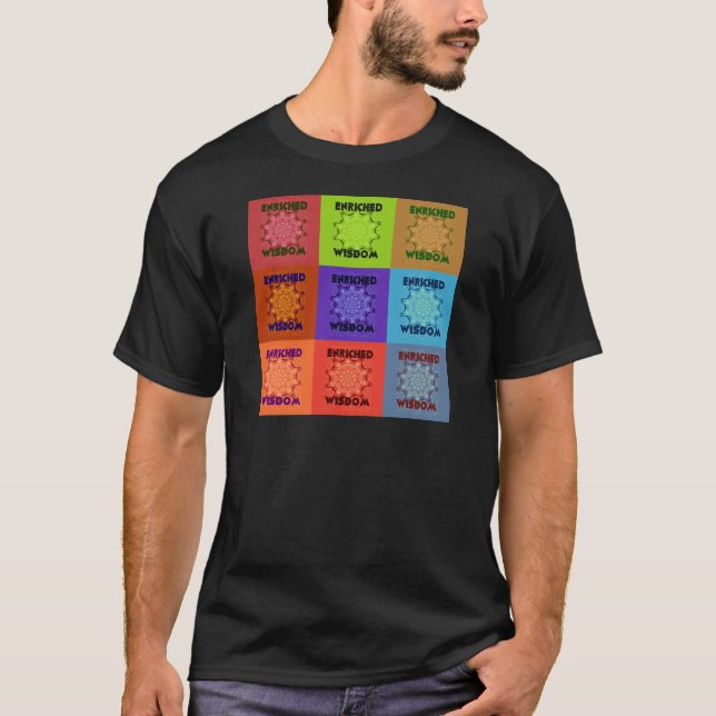 Hakuna Matata Wisdom Enrized T Shirt (Framsida)