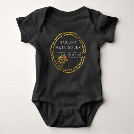 Hakuna Matoddler Baby Småbarn T Shirt