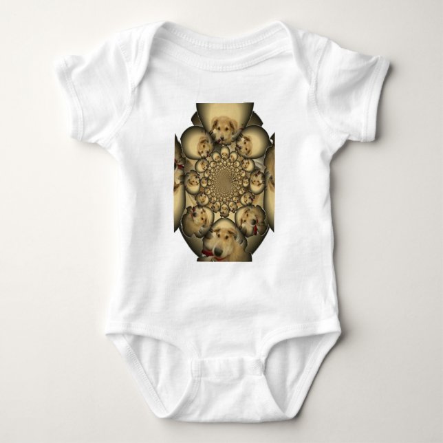Hakuna Matta Puppies och Hundar infinity fantastis Tee (Framsida)