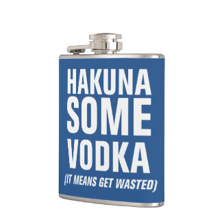 Hakuna någon Vodka Fickplunta