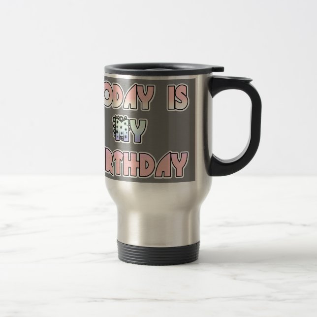 HakunaMatata Gift Today är min födelsedag.png Resemugg (Höger)