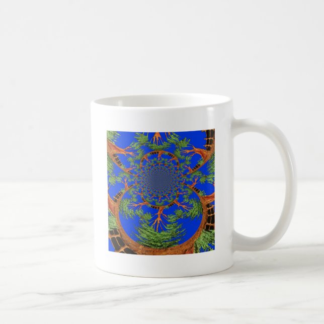 HakunaMatata Jag är inte allergisk mot Eco träd Kaffemugg (Höger)