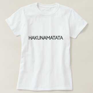 HakunaMatata utslagsplats Tee