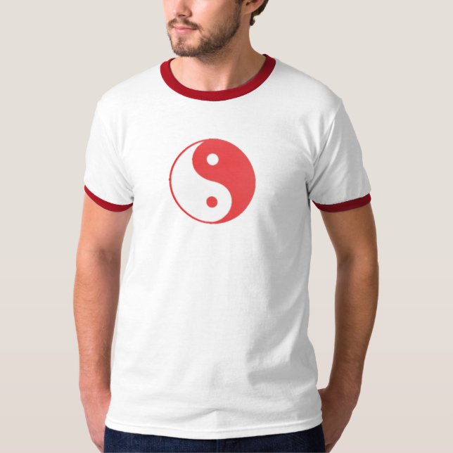 Hakurei Yin Yang T Shirt (Framsida)